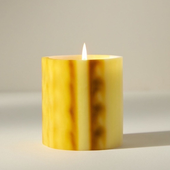 Le feu de l’eau citrine candle - Picture 3 of 8